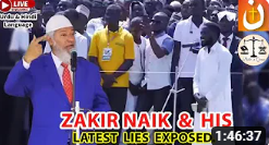 LIVE STREAMING/ZAKIR NAIK AND HIS LATEST LIES EXPOSED